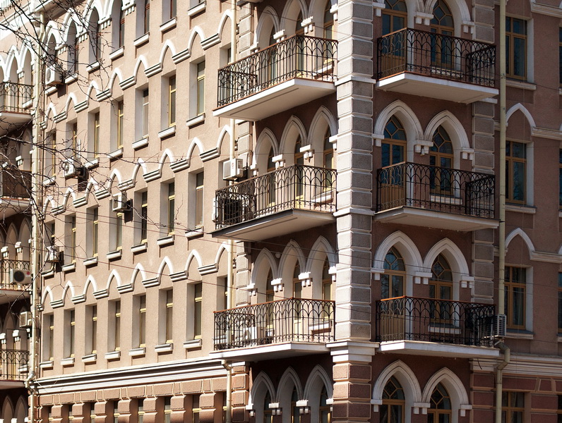 Residential buildings, Sabansky per., 2, 4